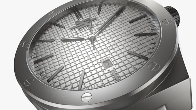 Gig Preview - 3d watch design, wristwatch, product video