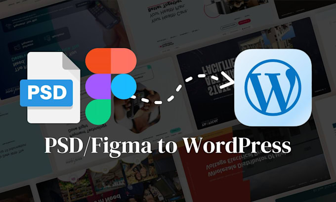 Bestseller - do psd or figma to elementor wordpress website