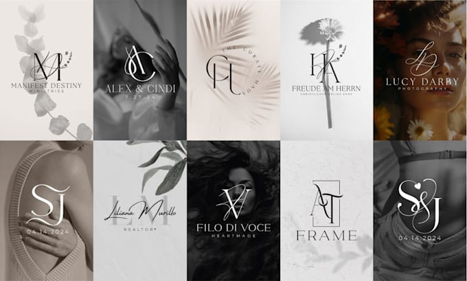 Gig Preview - Create modern luxury minimalist business logo design