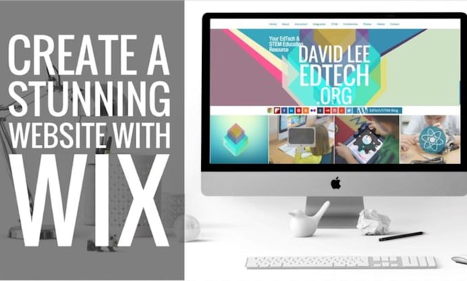 Gig Preview - Create, edit, fix, redesign revamp your wix website, wix web designer update wix