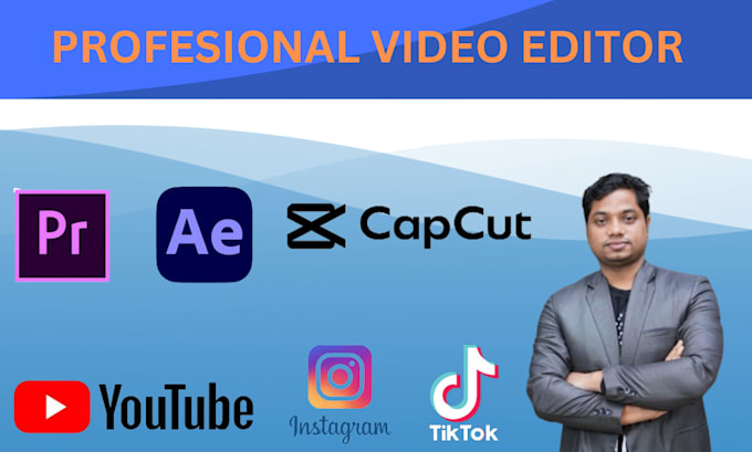 Gig Preview - Do video editing for youtube, instagram, and tiktok videos