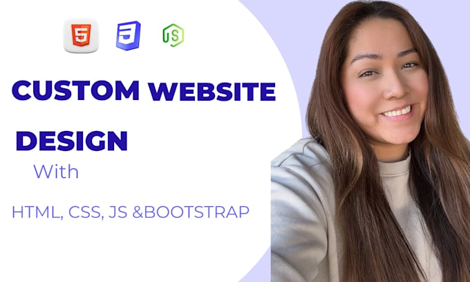 Gig Preview - Design a responsive HTML website with CSS and bootstrap