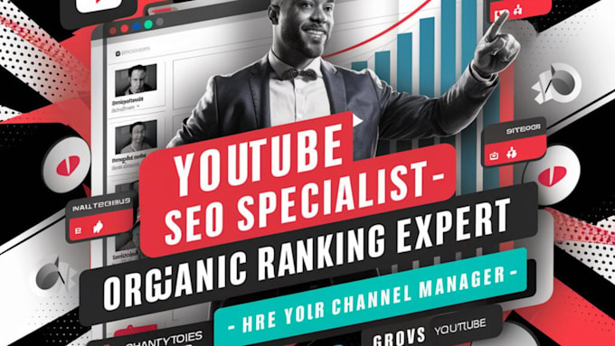 Gig Preview - Optimize youtube SEO with tags, titles, and descriptions for better ranking