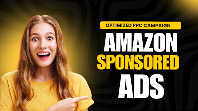 Gig Preview - Manage and optimize amazon ppc ad campaign amazon fba ppc sponsored ads