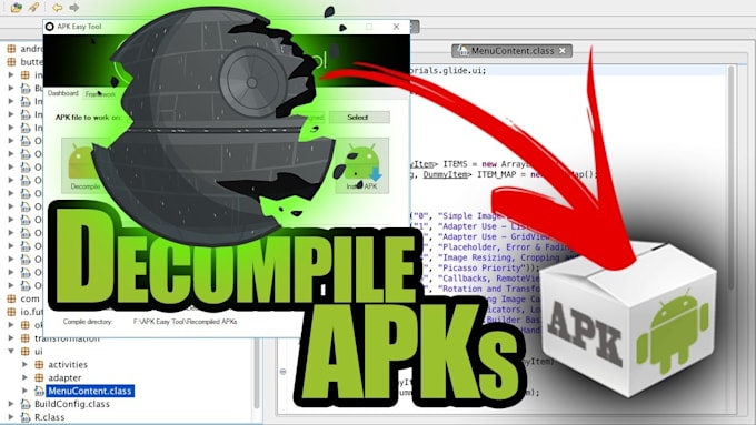 Gig Preview - Decompile unity game decompile, source code, reverse engineering apk recompile