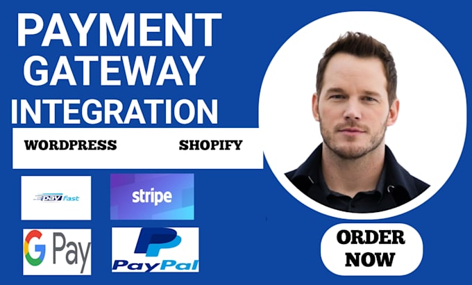 Gig Preview - Create payment gateway integration for your website, wise, square, stripe paypal