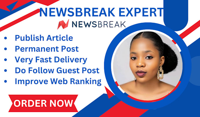 Gig Preview - Write and publish article on newsbreak, premium guest post service