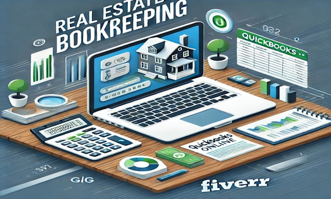 Bestseller - do bookkeeping for real estate businesses using quickbooks