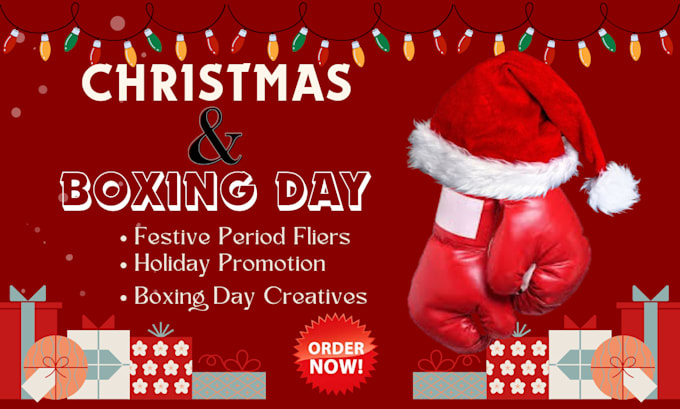 Gig Preview - Create innovative boxing day  festive holiday designs