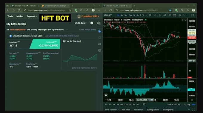 Bestseller - create automated high frequency bot, arbitrage bot