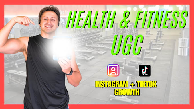 Gig Preview - Create fitness ugc videos for instagram reels and tiktok