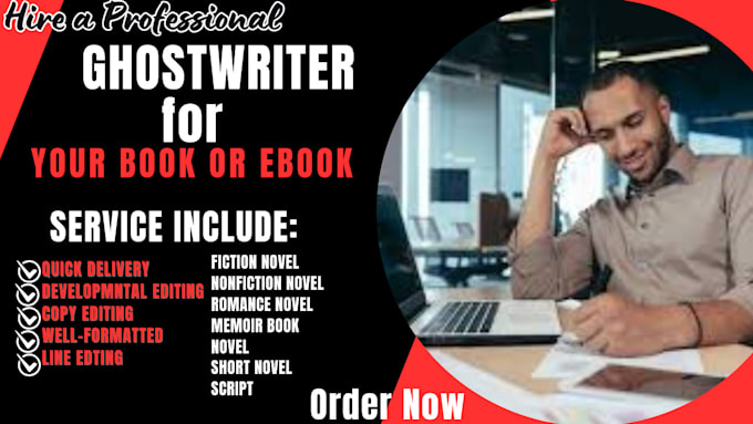 Gig Preview - Ghostwrite your short story, fiction, nonfiction or script