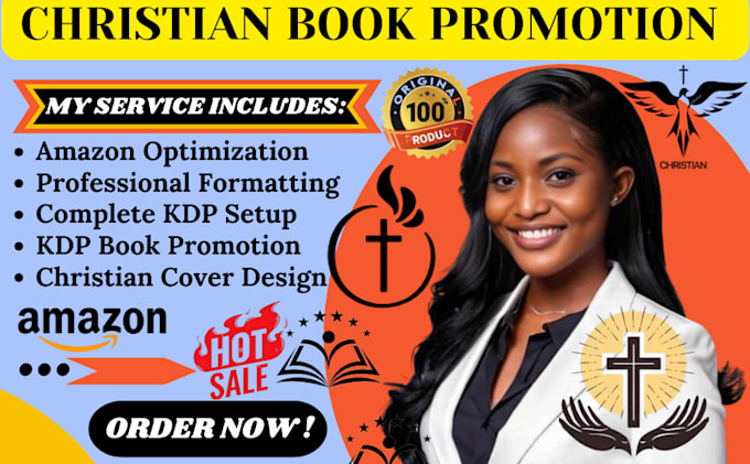 Gig Preview - Do best christian book promotion, amazon KDP publishing, and book formatting