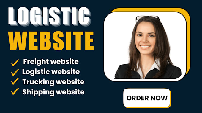 Gig Preview - Redesign  trucking website, logistic website for your company with wordpress