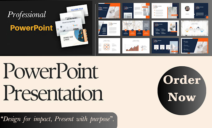 Gig Preview - Powerpoint presentation design pitch deck design powerpoint presentation design