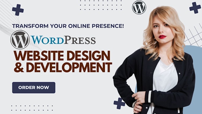 Gig Preview - Be your expert wordpress developer to design a stunning website