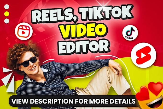 Gig Preview - Edit tiktok, reels, and youtube shorts with rizz captions