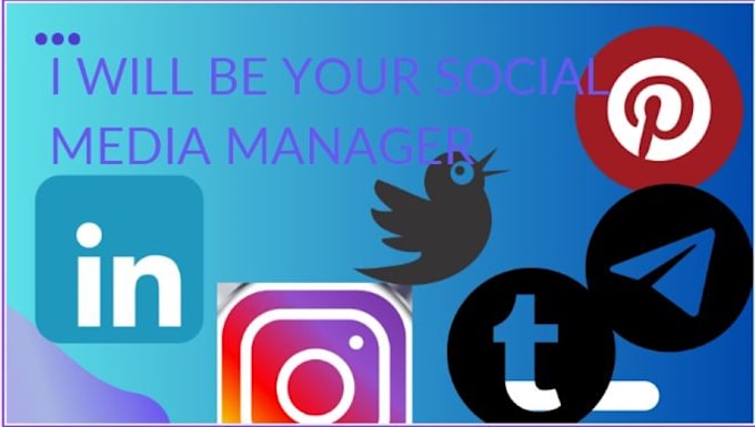 Gig Preview - Every month our agency will handle social media management