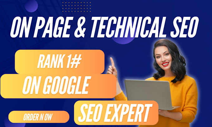 Gig Preview - Do on page seo, technical optimization for wordpress shopify wix squarespace