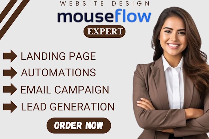 Gig Preview - Design landing page on mouseflow