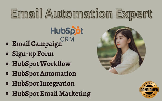 Gig Preview - Setup hubspot CRM, hubspot automation, workflow, hubspot email marketing