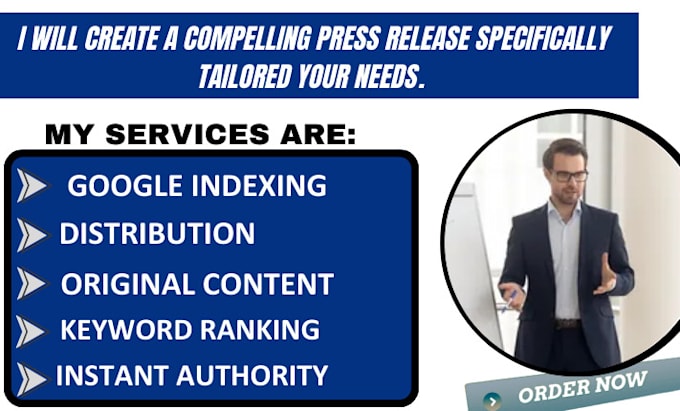 Gig Preview - Create a compelling press release specifically tailored to your needs