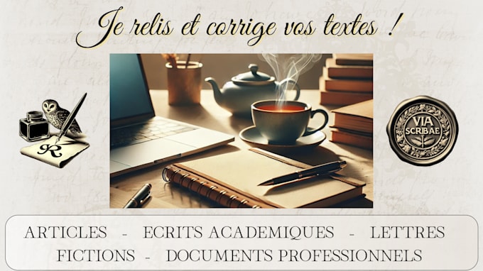 Bestseller - proofread and correct all your texts in french