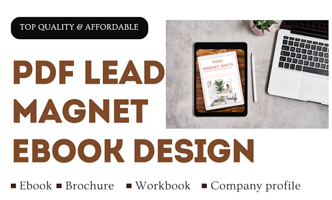 Gig Preview - Pdf lead magnet design workbook lead magnet design PDF lead magnet ebook design