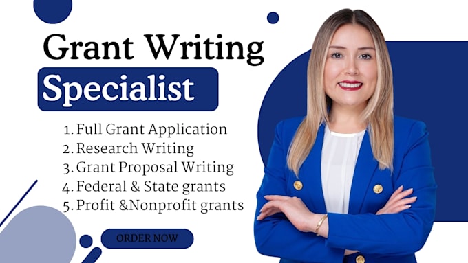 Gig Preview - Do grant writing, grant proposal, grant research, rfp and grant application