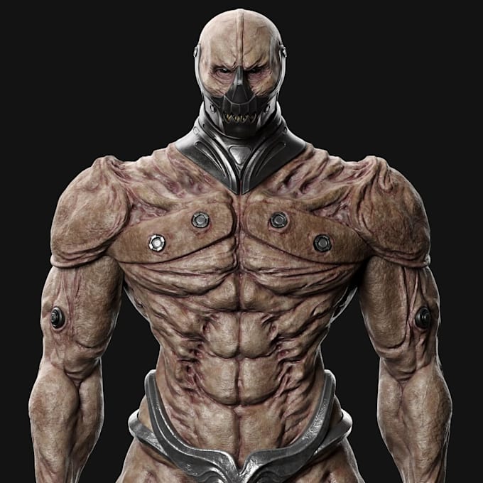 Gig Preview - Realistic game character model 3d metahuman character unreal engine game asset