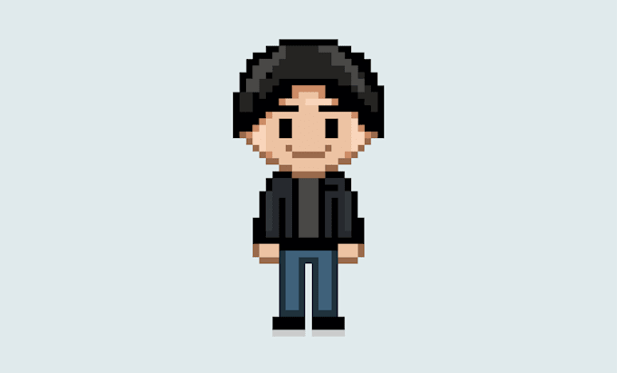 Gig Preview - Draw you in pixel art style avatar illustration