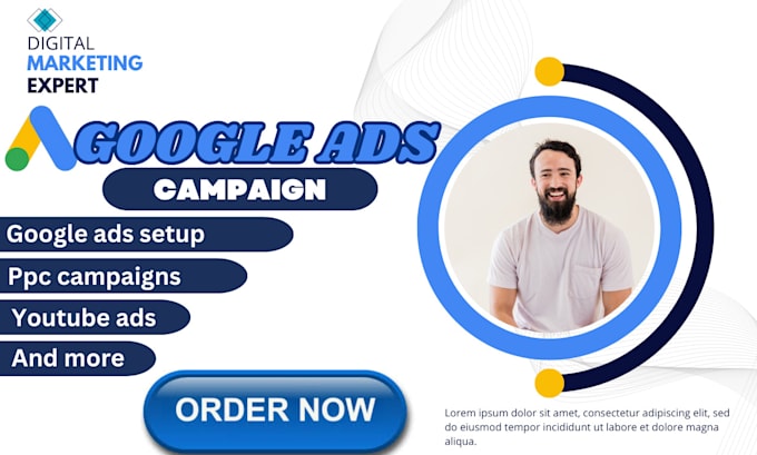 Gig Preview - Create and set up your google ads campaign