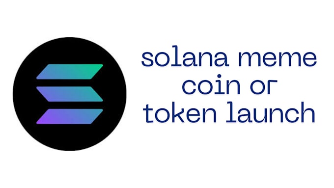 Gig Preview - Help you launch your own crypto token on solana