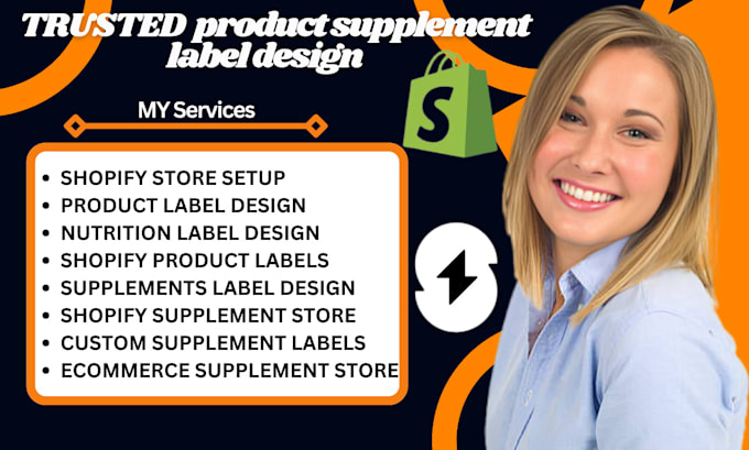 Bestseller - supplement label design supplement shopifystore  product supplement label design