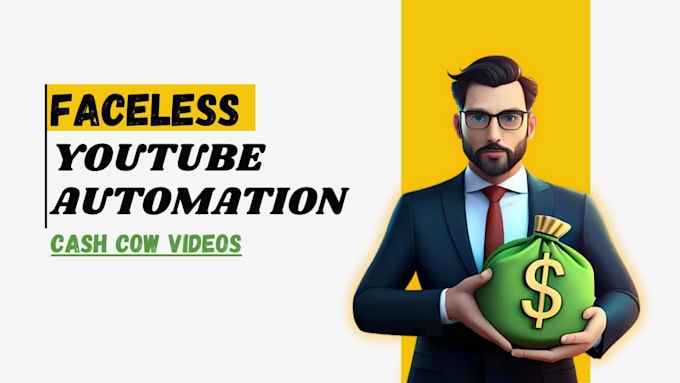 Gig Preview - Create automated cash cow videos, cash cow youtube, cash cow, cash cow channel