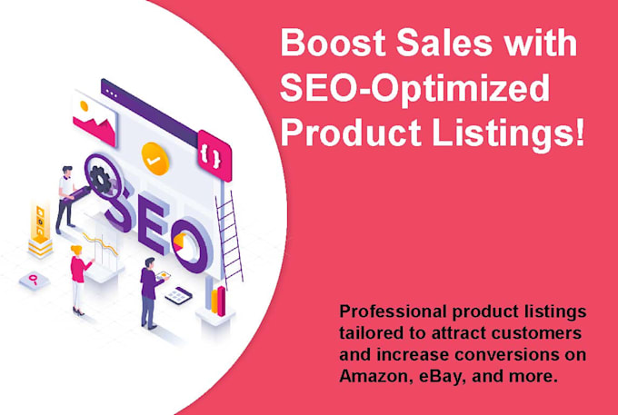 Gig Preview - Create and optimize product listings for amazon, ebay, or any other marketplace