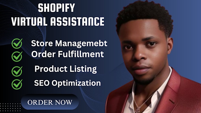 Gig Preview - Be your shopify manager shopify expert store