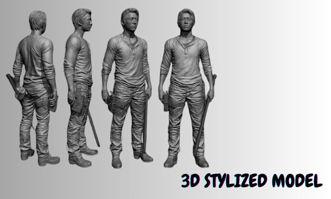 Gig Preview - Make stylized 3d models