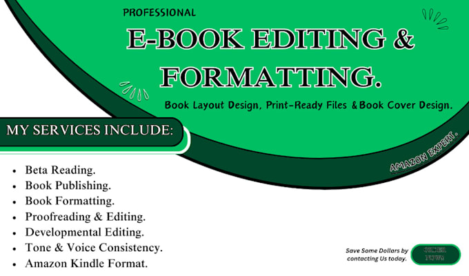 Gig Preview - Edit, and format your french ebook, and fiction nonfiction novels for publishing