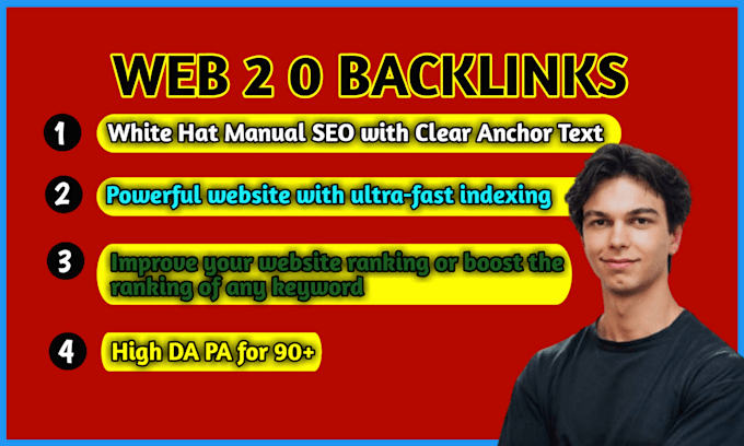 Bestseller - boost your rankings with high quality powerfull web 2 0 backlinks