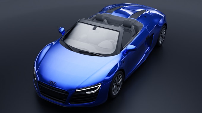 Gig Preview - Custom 3d realistic car rendering ,3d luxury vehicle 3d electric vehicle 3ds max