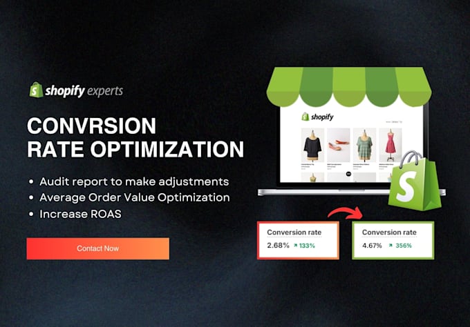 Gig Preview - Boost your shopify conversions with expert cro