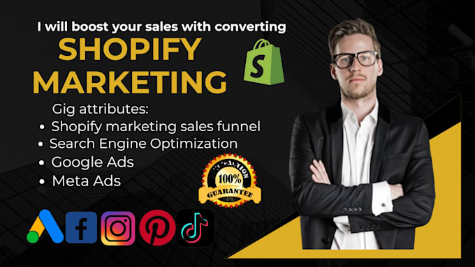 Gig Preview - Increase your sales through high converting marketing strategy