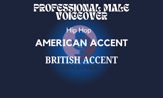 Gig Preview - Record a professional american male voiceover