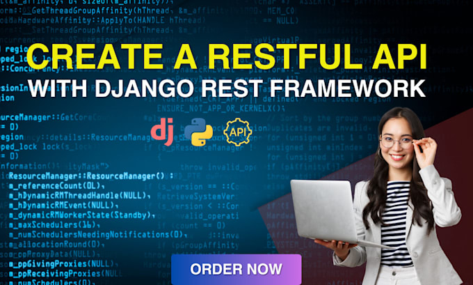 Gig Preview - Build a robust restful API for your project with django rest framework