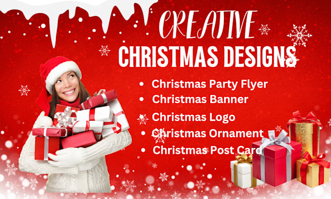 Gig Preview - Design christmas cards, holiday invites, new year cards and invitations