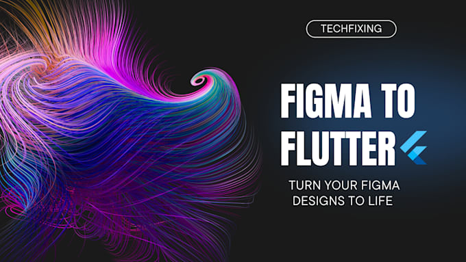 Gig Preview - Do figma adobe xd to flutter flow app