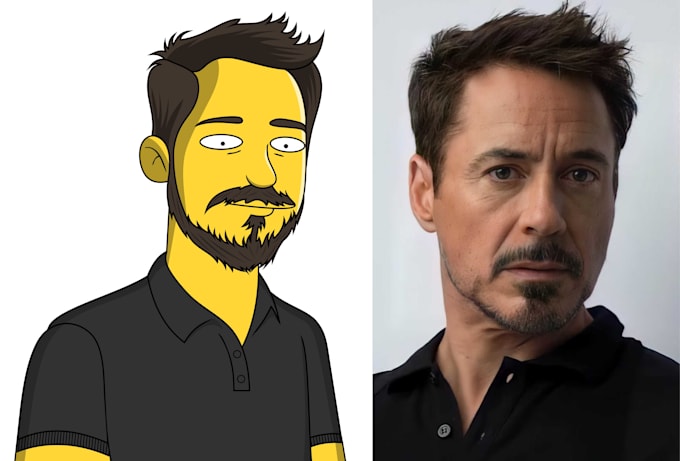 Gig Preview - Make your portrait into simpsons character