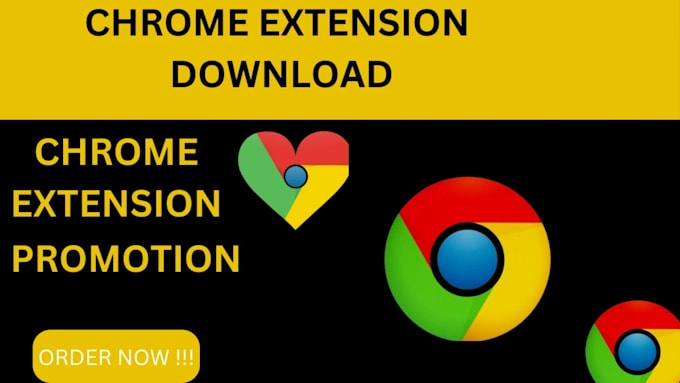 Gig Preview - Do chrome extension promotion for chrome download