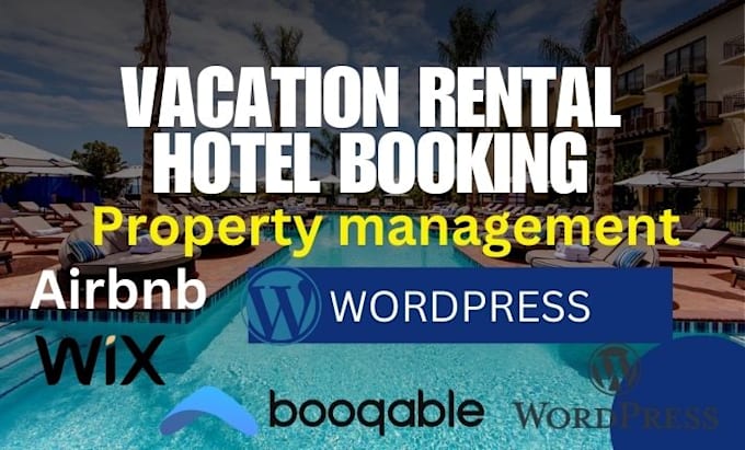 Gig Preview - Vacation rental hotel booking real estate airbnb clone tour booking website